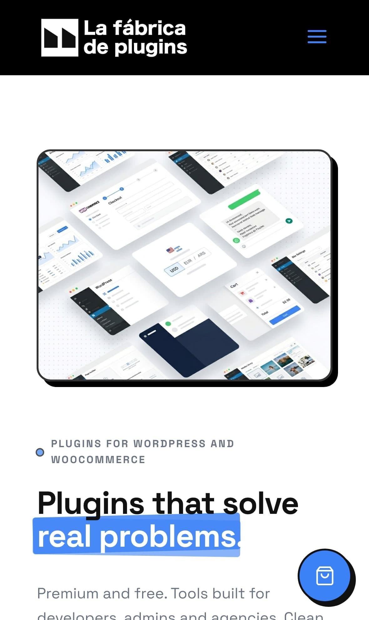 La Fábrica de Plugins — Mobile product