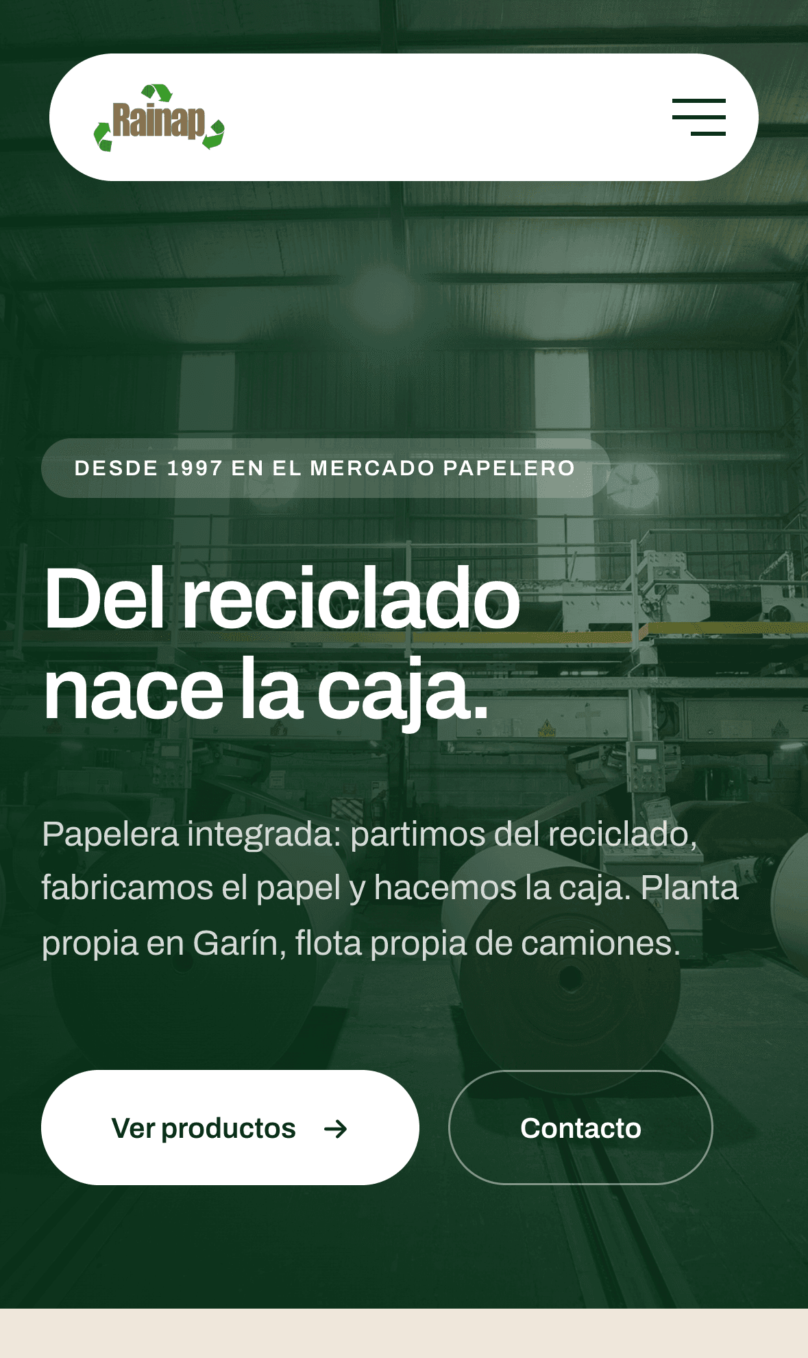 Rainap: Mobile home