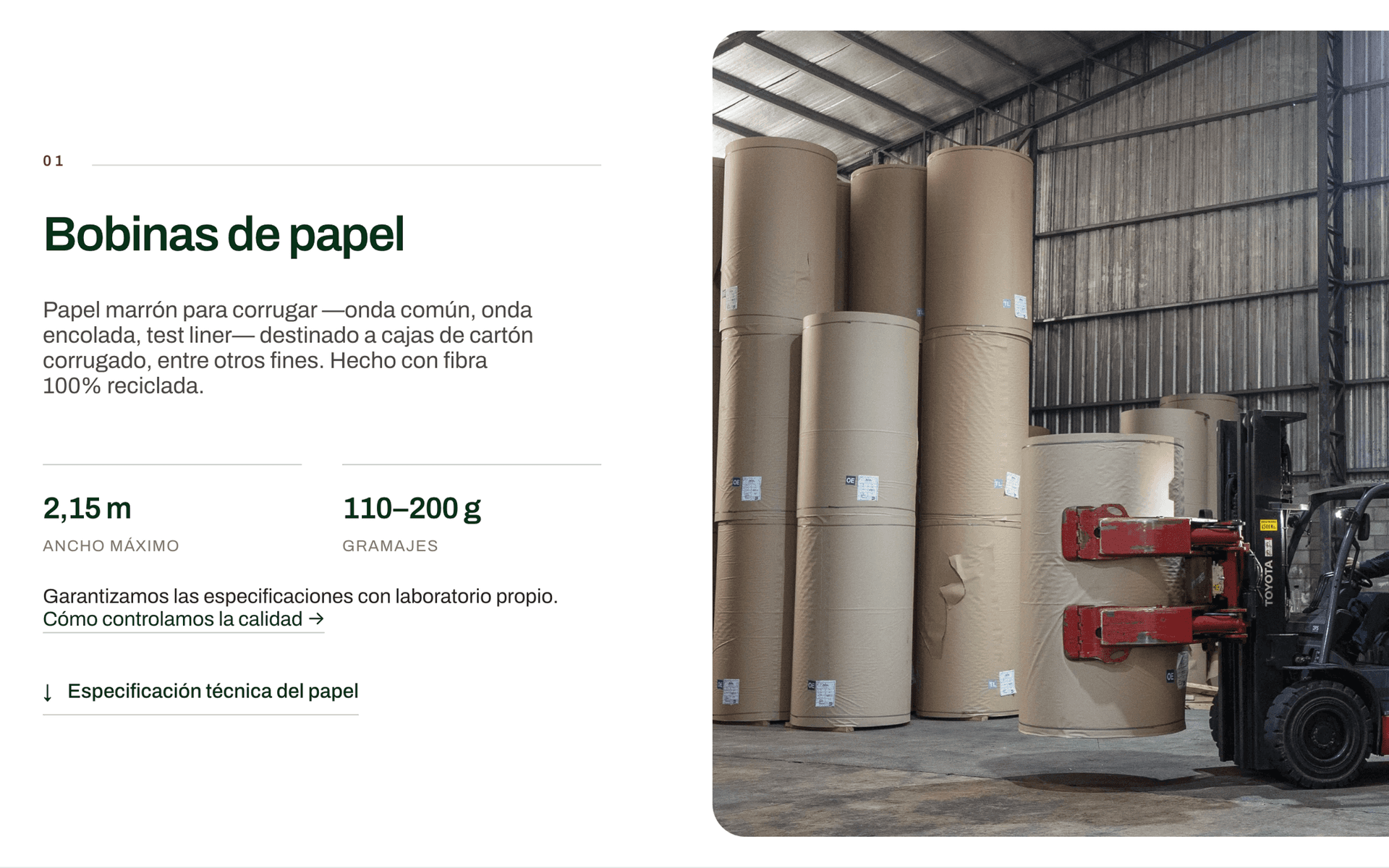 Rainap: Paper reels